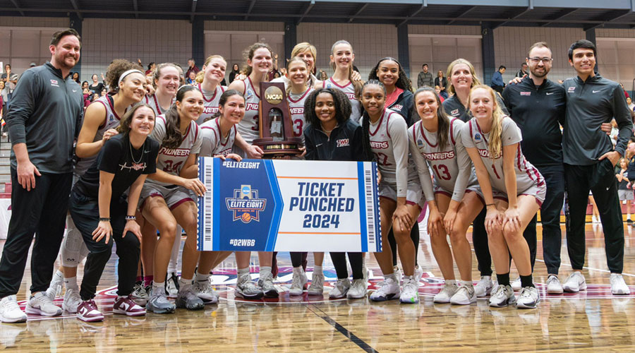 Texas Woman's University Women's Basketball Champs